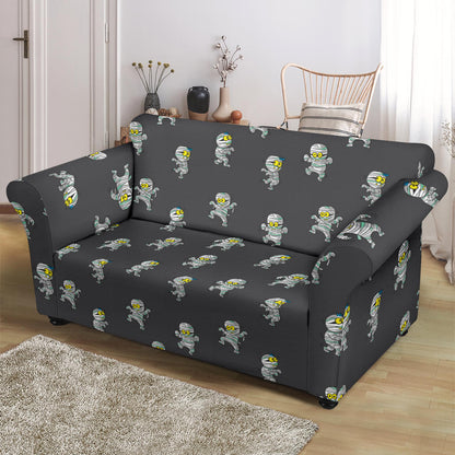 Mummy Print Design LKS305 Loveseat Couch Slipcover