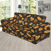 Bread Pattern Print Design 05 Sofa Slipcover