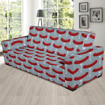 Sausage Print Design LKS301 Sofa Slipcover