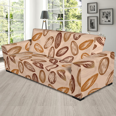 Almond Pattern Print Design 02 Sofa Slipcover