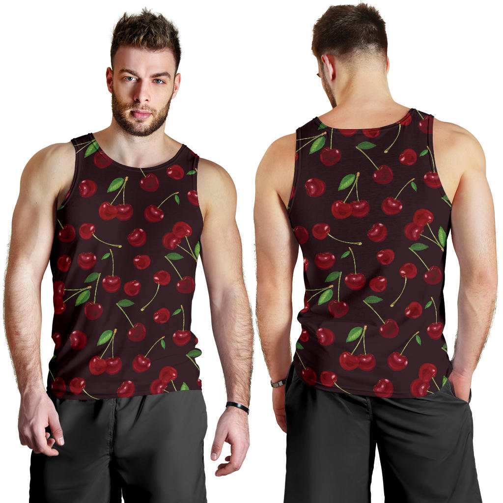 Cherry Fresh Pattern Men Tank Top