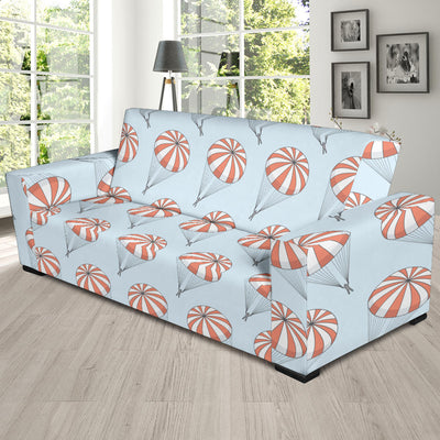 Skydiving Pattern Print Design 01 Sofa Slipcover