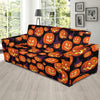 Halloween Pattern Print Design 04 Sofa Slipcover