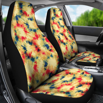 Tie Dye Print Design LKS302 Car Seat Covers