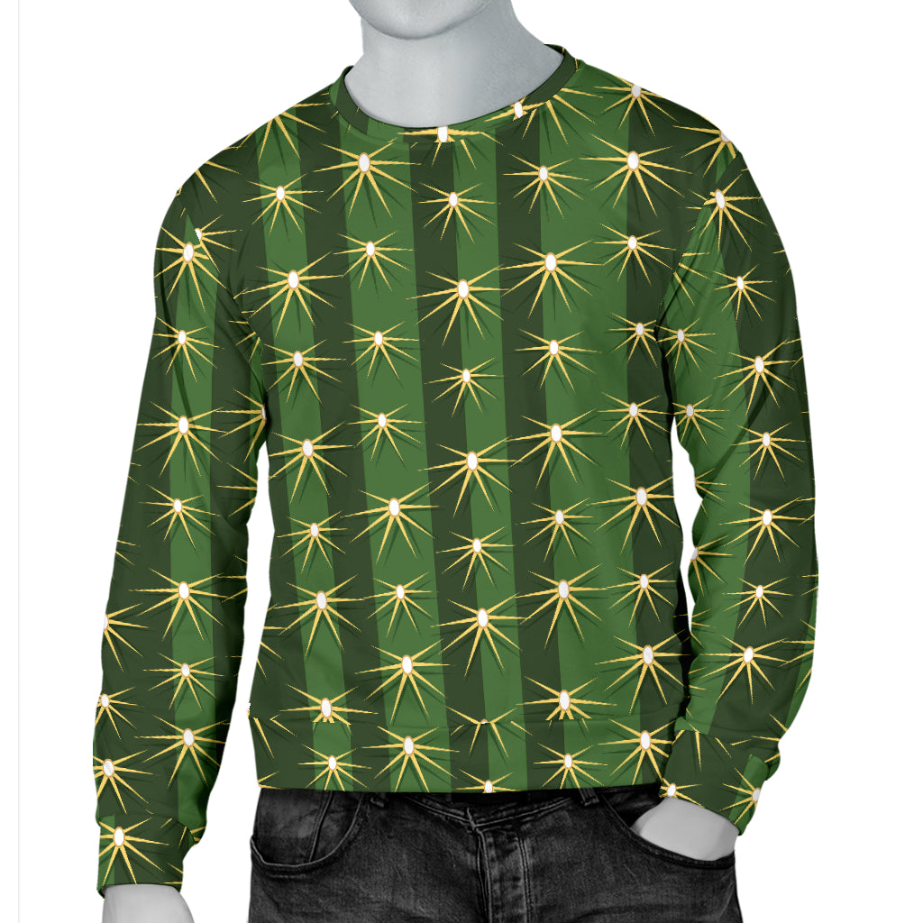 Cactus Skin Print Pattern Men Long Sleeve Sweatshirt
