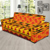 African Pattern Print Design 01 Sofa Slipcover