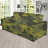 Military Camouflage Pattern Print Design 02 Sofa Slipcover