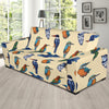 Kingfisher Bird Pattern Print Design 04 Sofa Slipcover