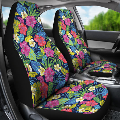 Hibiscus Print Design LKS3010 Car Seat Covers