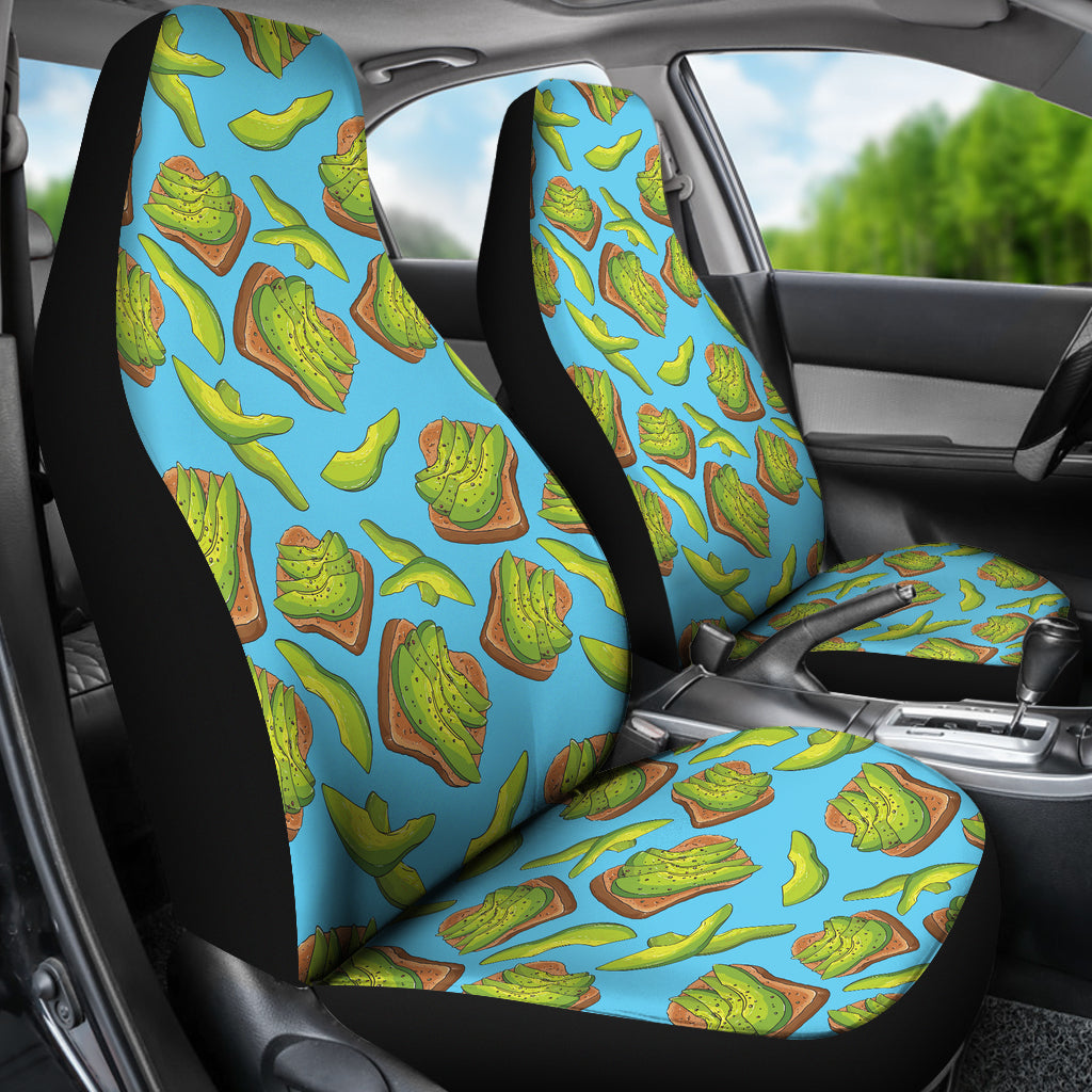 Sandwich Avocado Print Design LKS306 Car Seat Covers