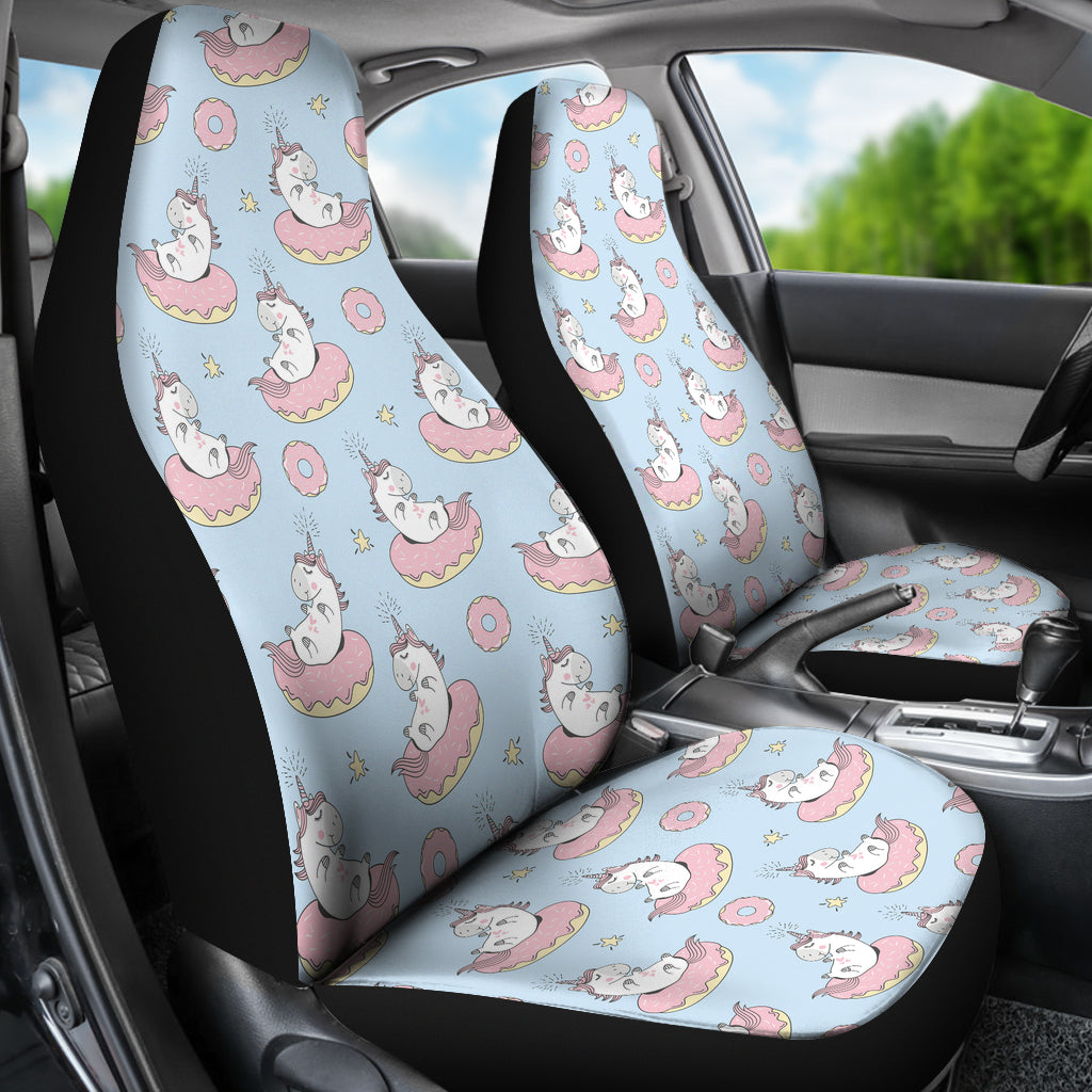 Unicorn Print Design LKS303 Car Seat Covers