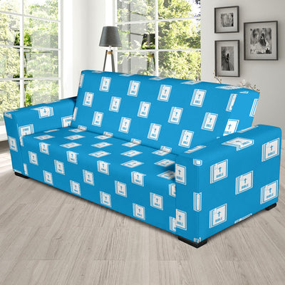 Bible Pattern Print Design 02 Sofa Slipcover