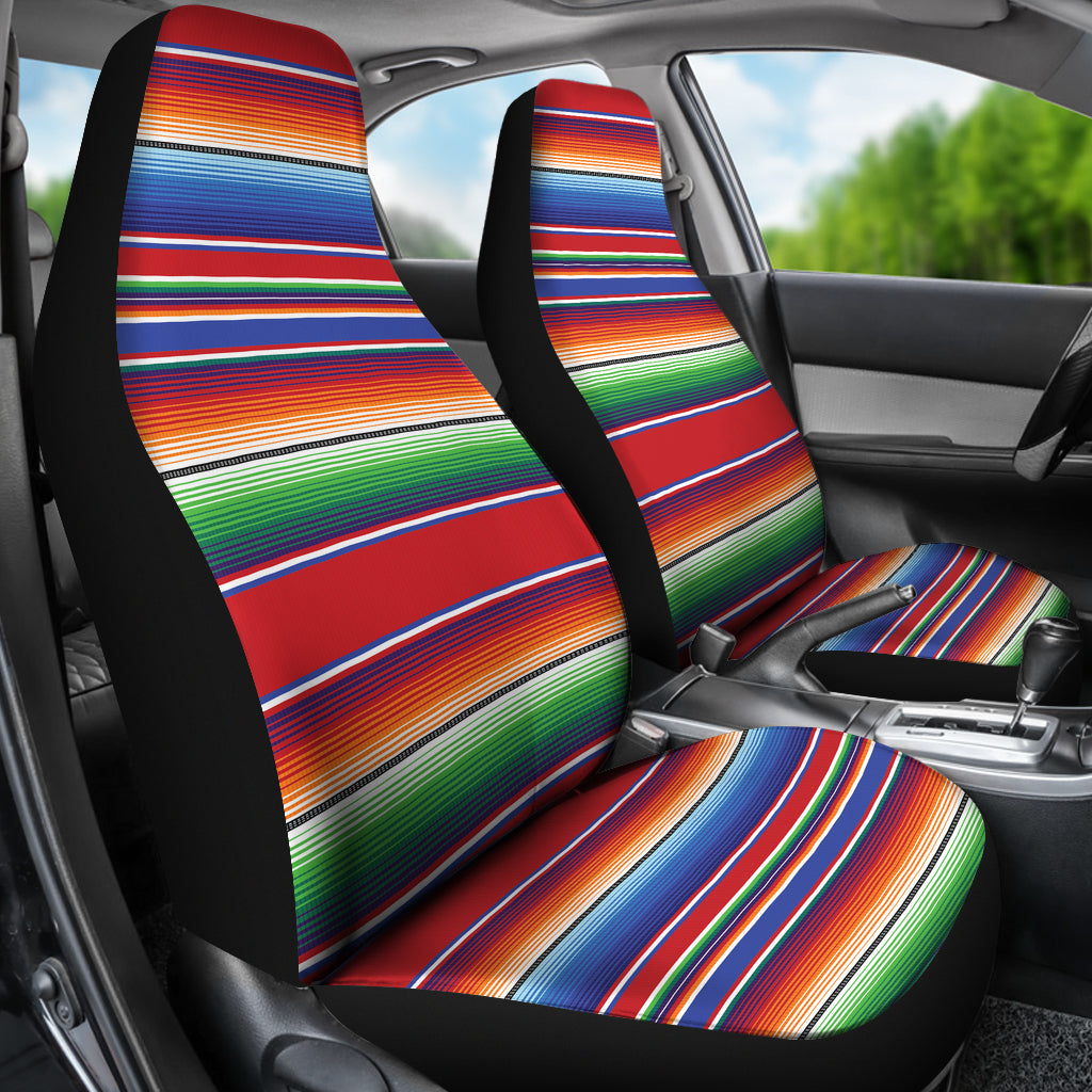 Serape Print Design LKS304 Car Seat Covers