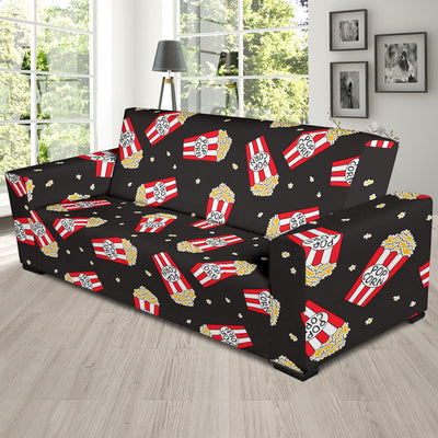 Popcorn Pattern Print Design A01 Sofa Slipcover