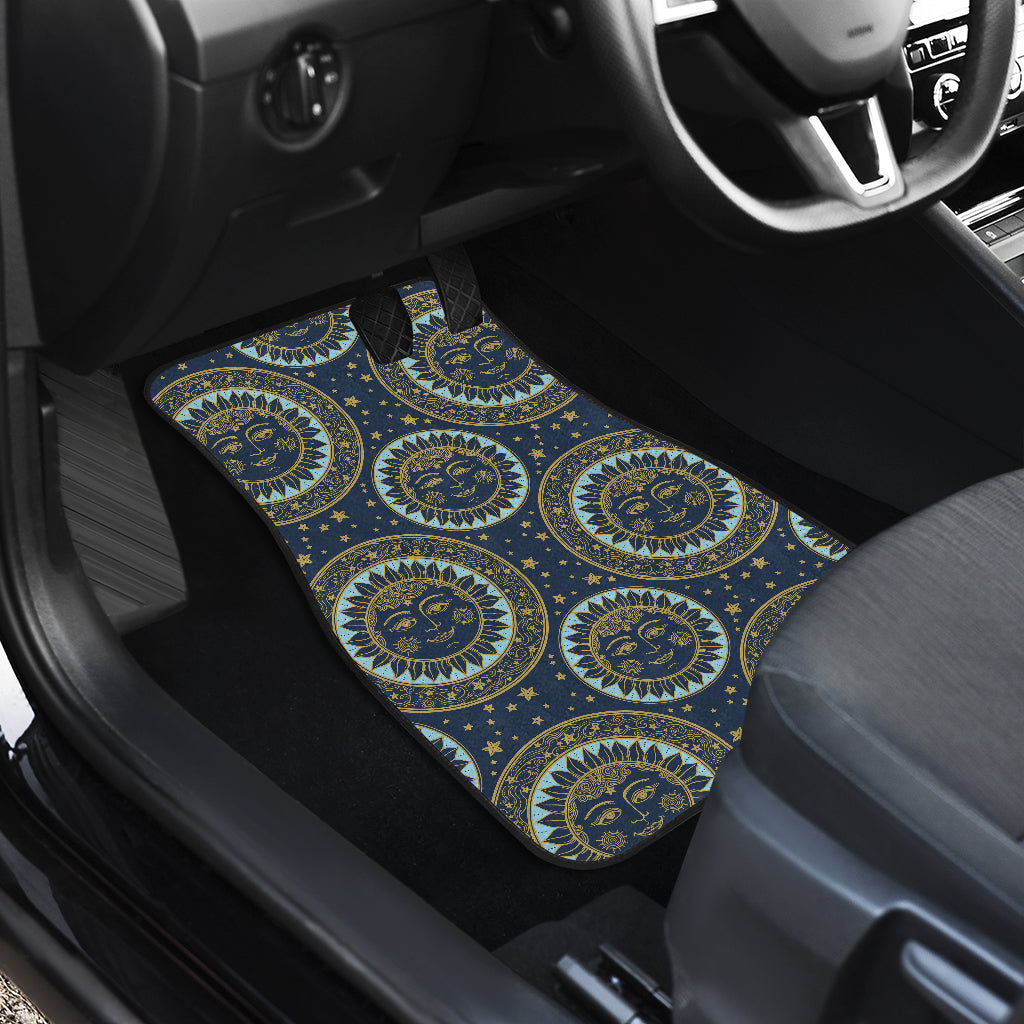 Boho Sun Dream Car Floor Mats Front Back