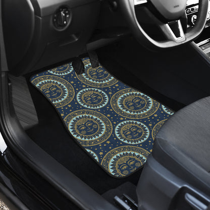 Boho Sun Dream Car Floor Mats Front Back