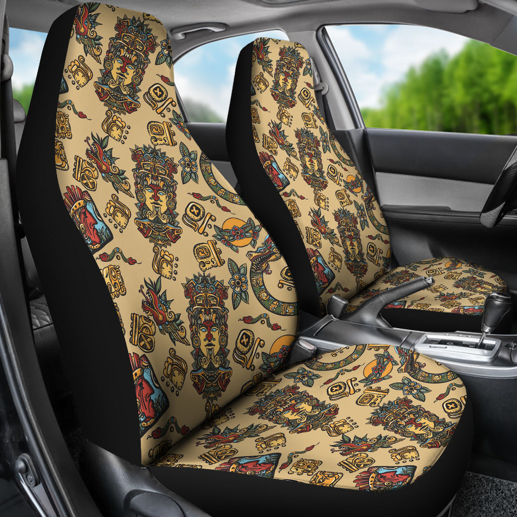 Totem Print Design LKS305 Car Seat Covers