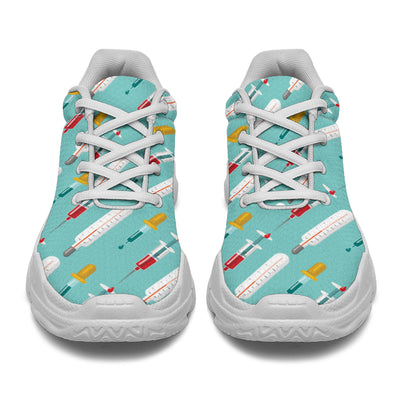 Phlebotomist Medical Print Chunky Sneakers