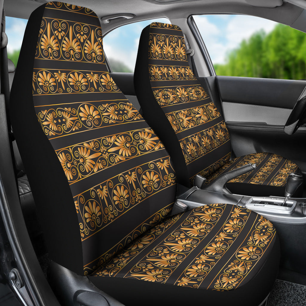 Ancient Greek Print Design LKS303 Car Seat Covers