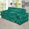 Math Pattern Print Design 01 Sofa Slipcover