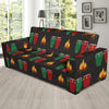 Conga Pattern Print Design 01 Sofa Slipcover