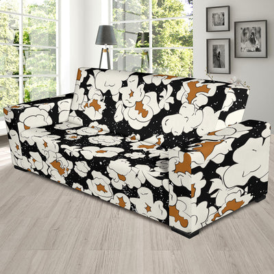 Popcorn Pattern Print Design A02 Sofa Slipcover