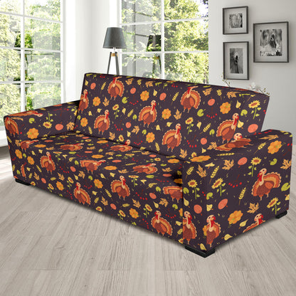 Thanksgiving Print Design LKS305 Sofa Slipcover