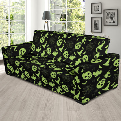 Witch Halloween Print Design LKS306 Sofa Slipcover