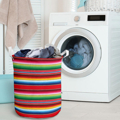 Serape Pattern Laundry Basket