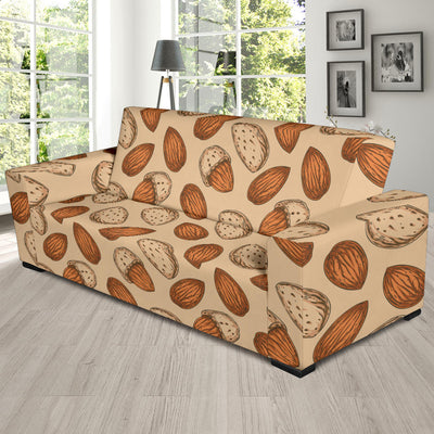 Almond Pattern Print Design 04 Sofa Slipcover