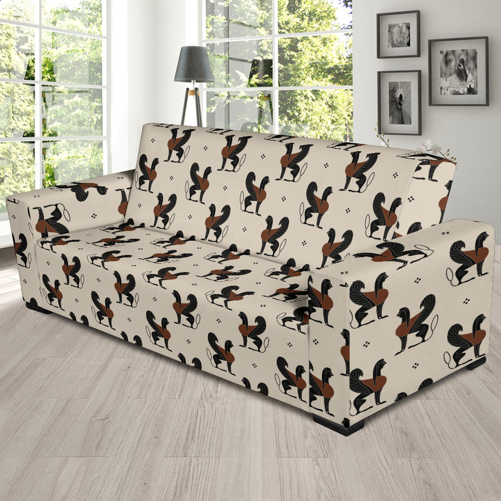 Ancient Greek Print Design LKS3010 Sofa Slipcover