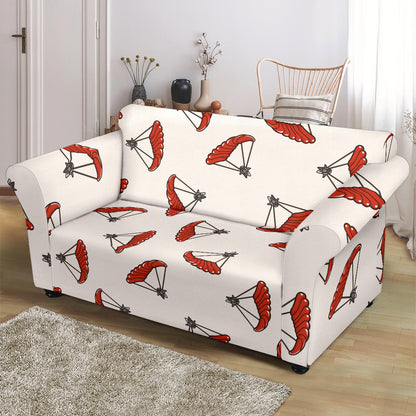 Skydiver Print Design LKS302 Loveseat Couch Slipcover