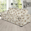 Bee Pattern Print Design 03 Sofa Slipcover