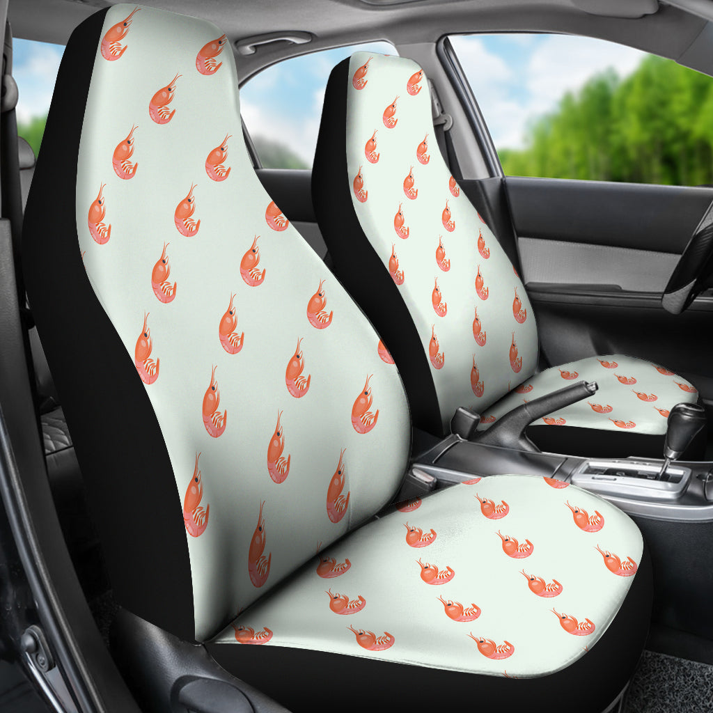 Shrimp Print Design LKS304 Car Seat Covers