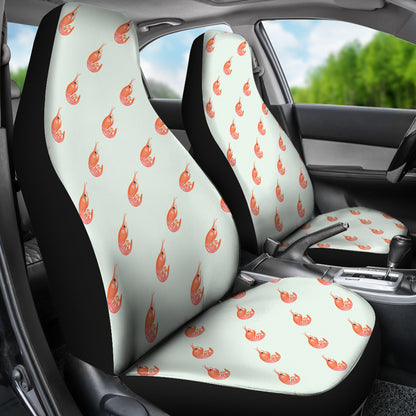 Shrimp Print Design LKS304 Car Seat Covers