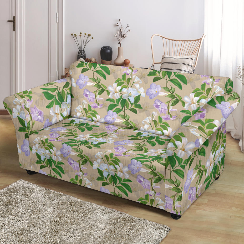Sampaguita Print Design LKS302 Loveseat Couch Slipcover