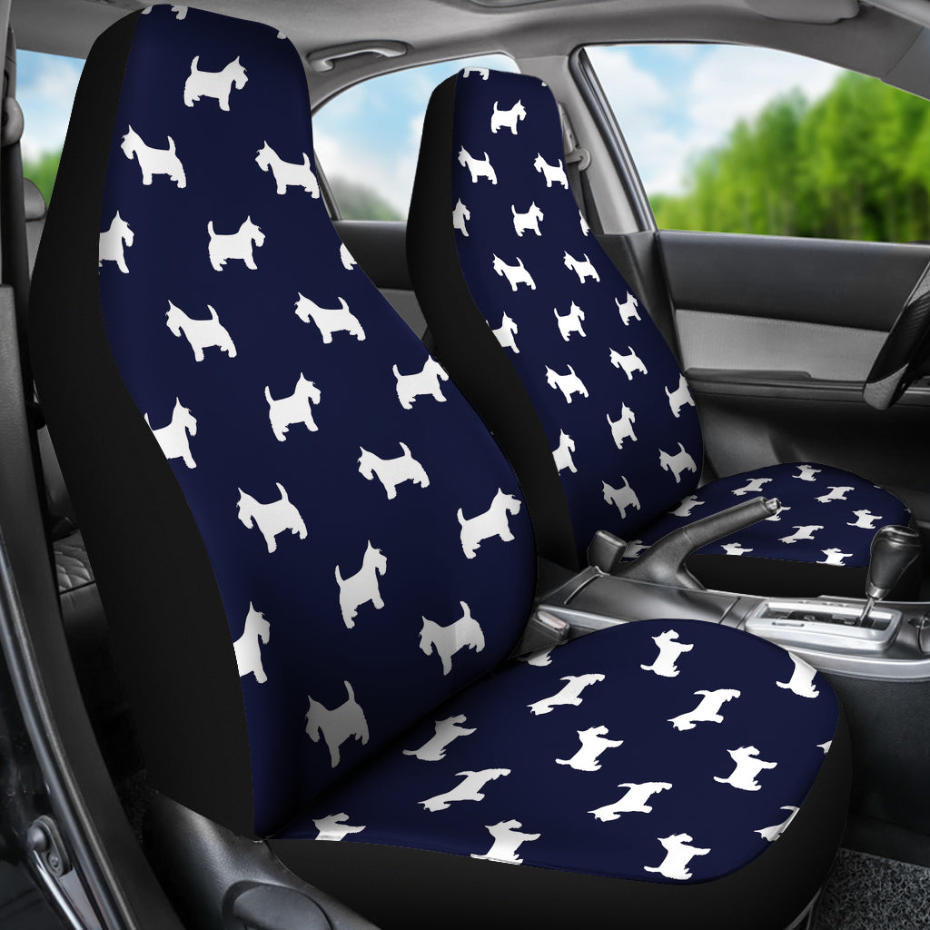 Scottish Terriers Print Design LKS3019 Car Seat Covers