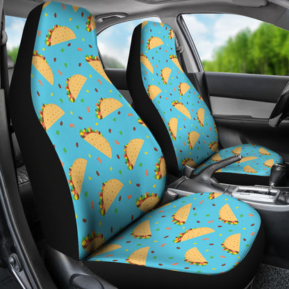 Taco Print Design LKS303 Car Seat Covers