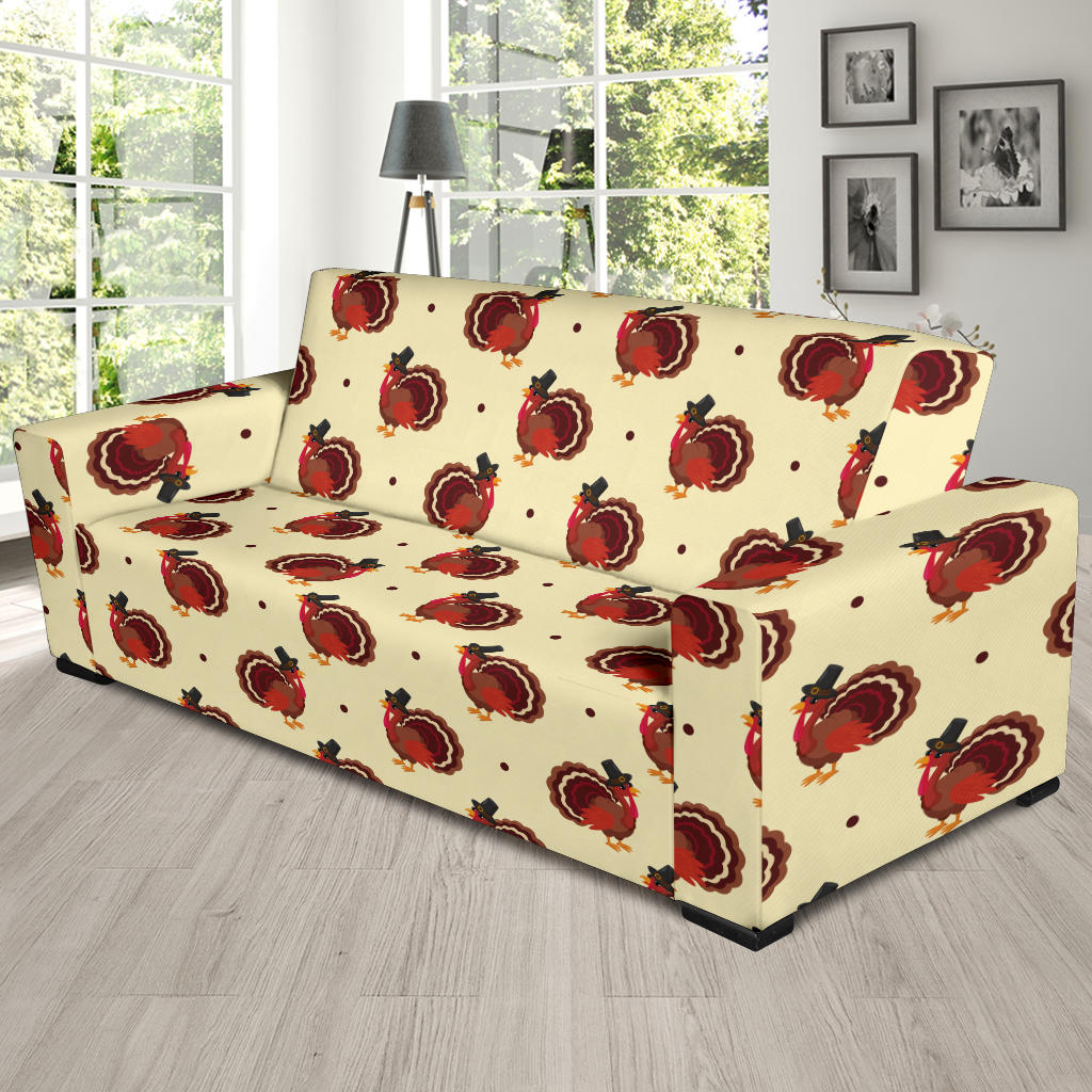 Thanksgiving Print Design LKS3010 Sofa Slipcover