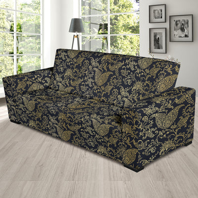 Brocade Pattern Print Design 04 Sofa Slipcover