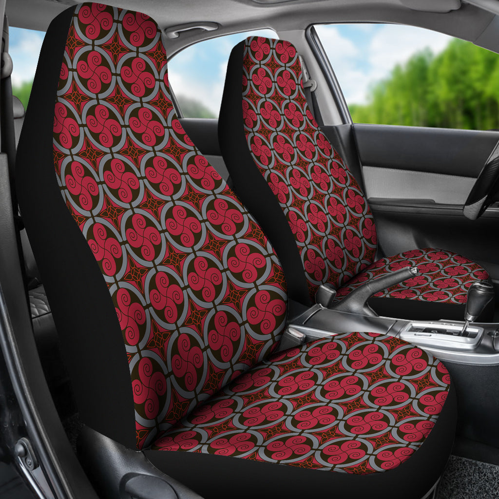 Vikings Print Design LKS301 Car Seat Covers