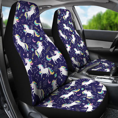 Unicorn Print Design LKS305 Car Seat Covers