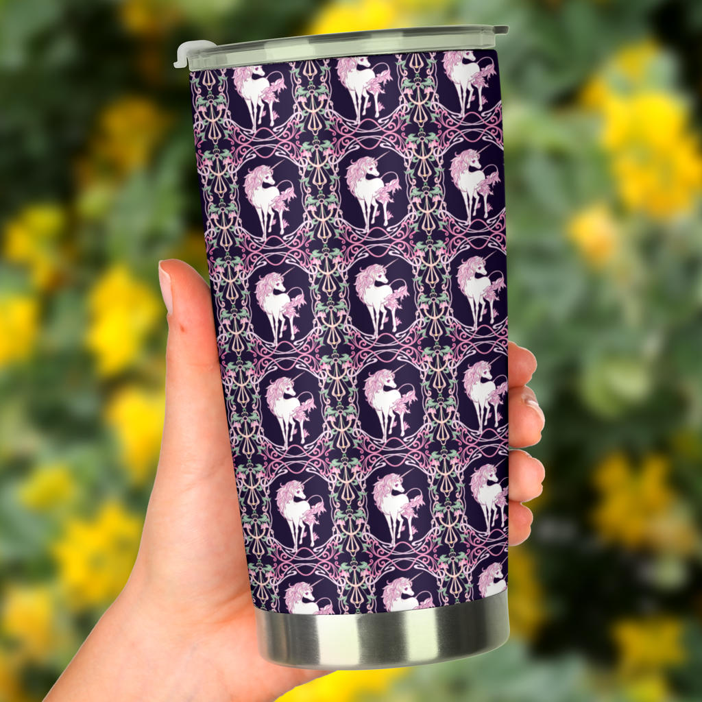 Unicorn Fantastic Flower Tumbler
