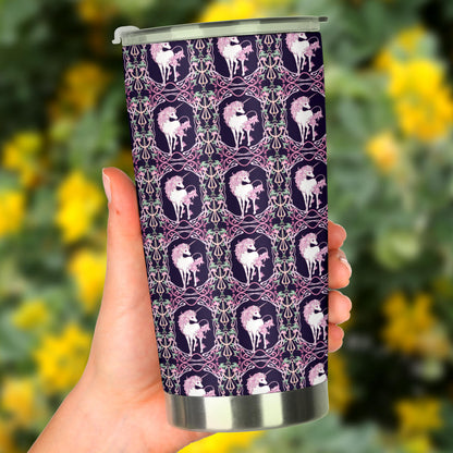 Unicorn Fantastic Flower Tumbler