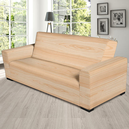 Wood Texture Print Design LKS302 Sofa Slipcover