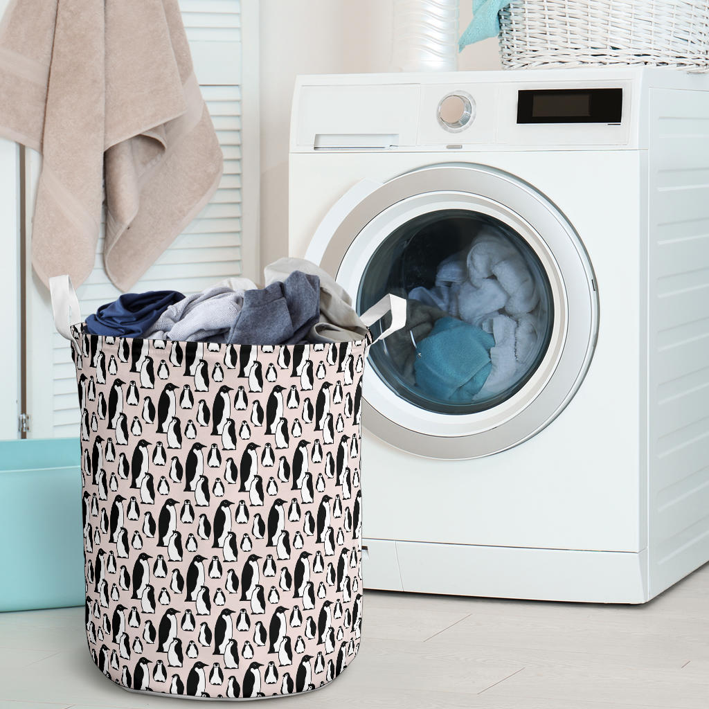 Penguin Themed Laundry Basket