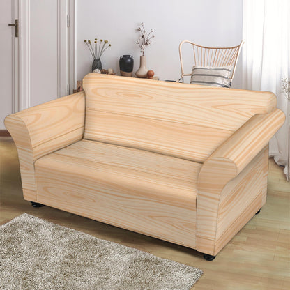 Wood Texture Print Design LKS302 Loveseat Couch Slipcover