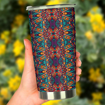 Ethnic Style Print Pattern Tumbler