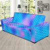 Mermaid Scales Pattern Print Design 04 Sofa Slipcover