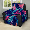 Tropical Flower Pattern Print Design TF024 Recliner Cover Protector